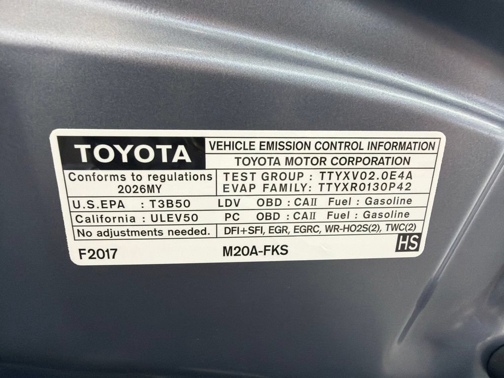 Certified 2026 Toyota Corolla SE FWD image 35