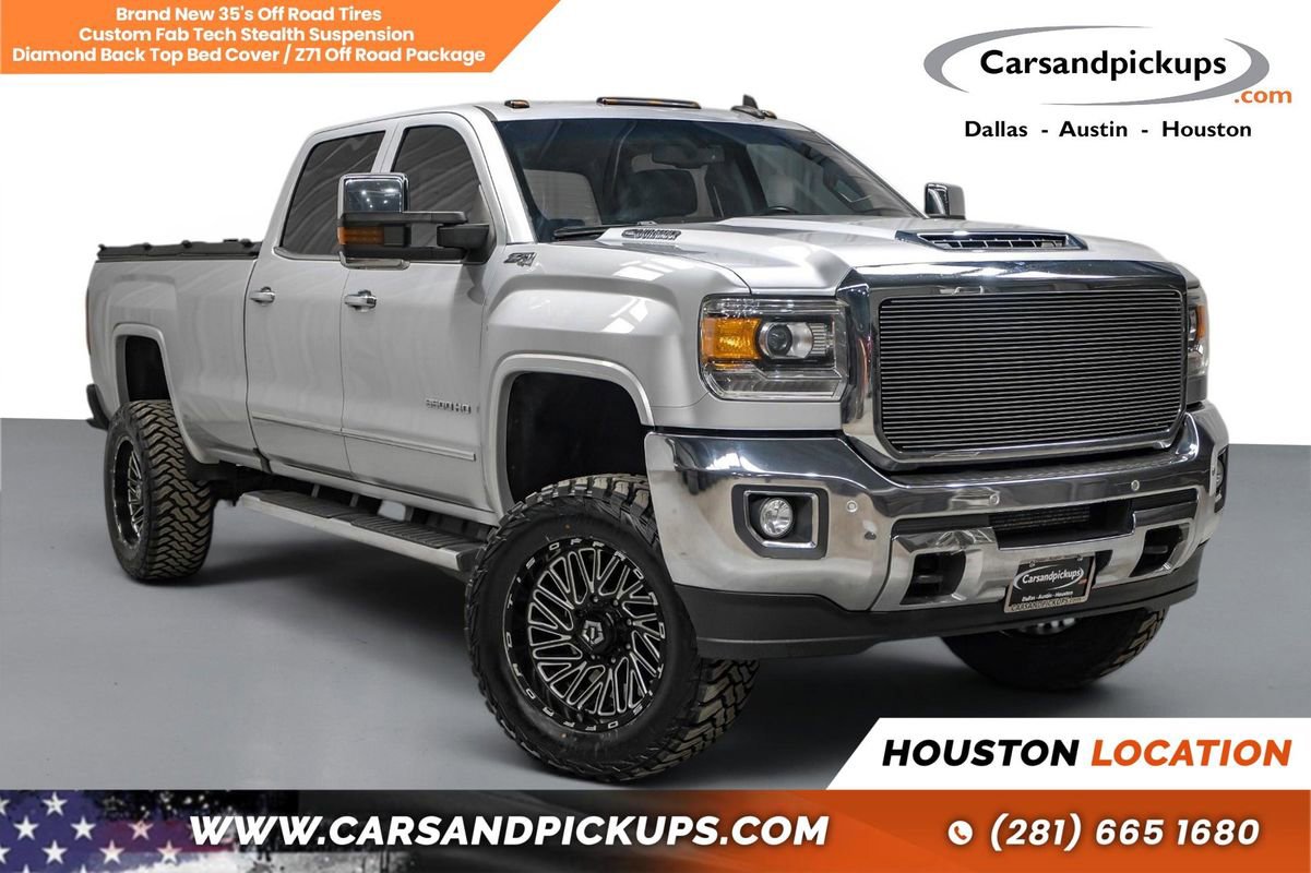 Used 2019 GMC Sierra 3500 SLT w/ Duramax Plus Package AWD/4WD image 1