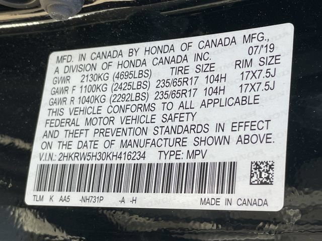 Used 2019 Honda CR-V LX image 15
