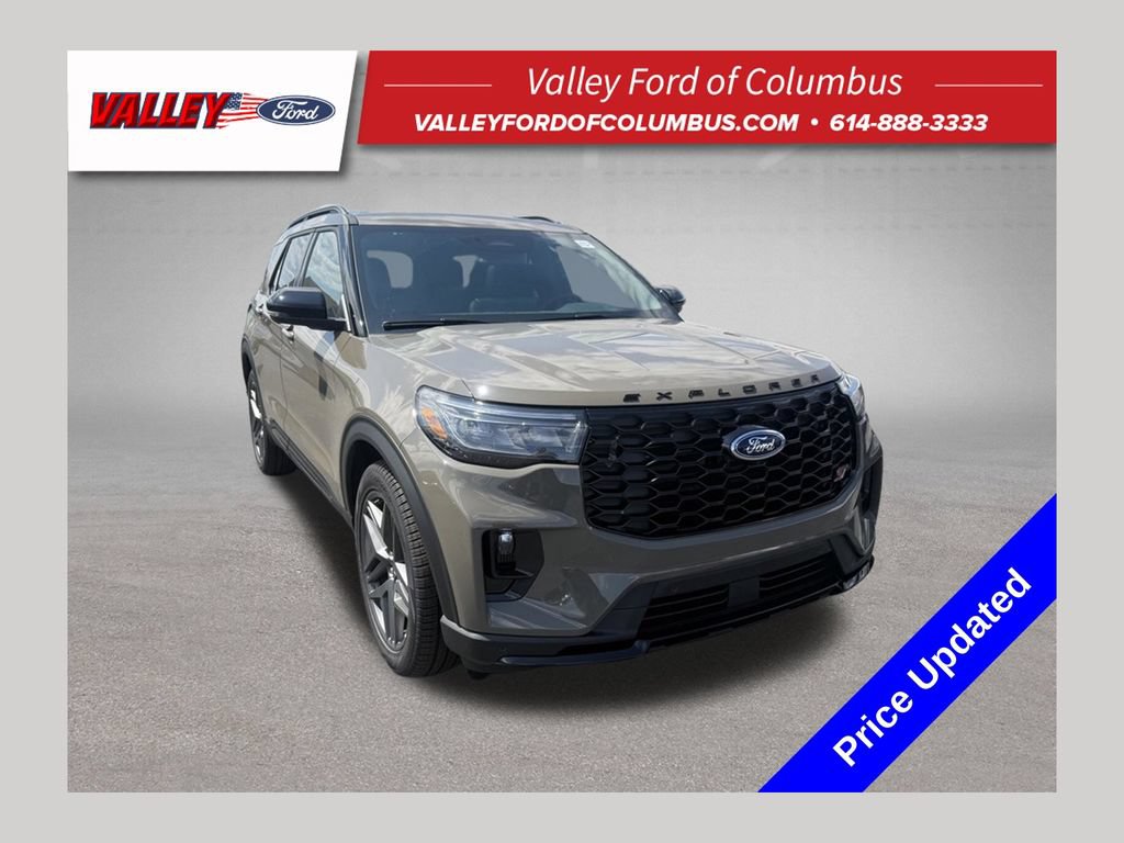 New 2026 Ford Explorer ST w/ Sun And Sound Package