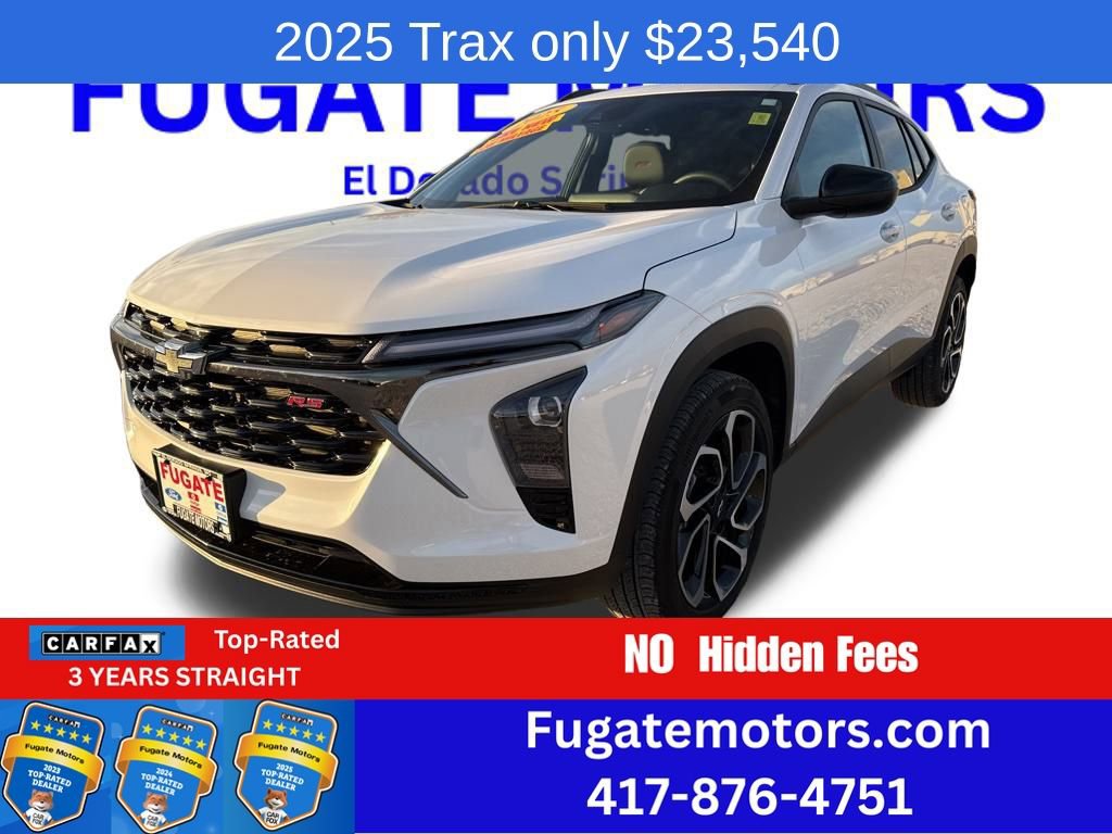 Used 2025 Chevrolet Trax RS w/ Driver Confidence Package image 1