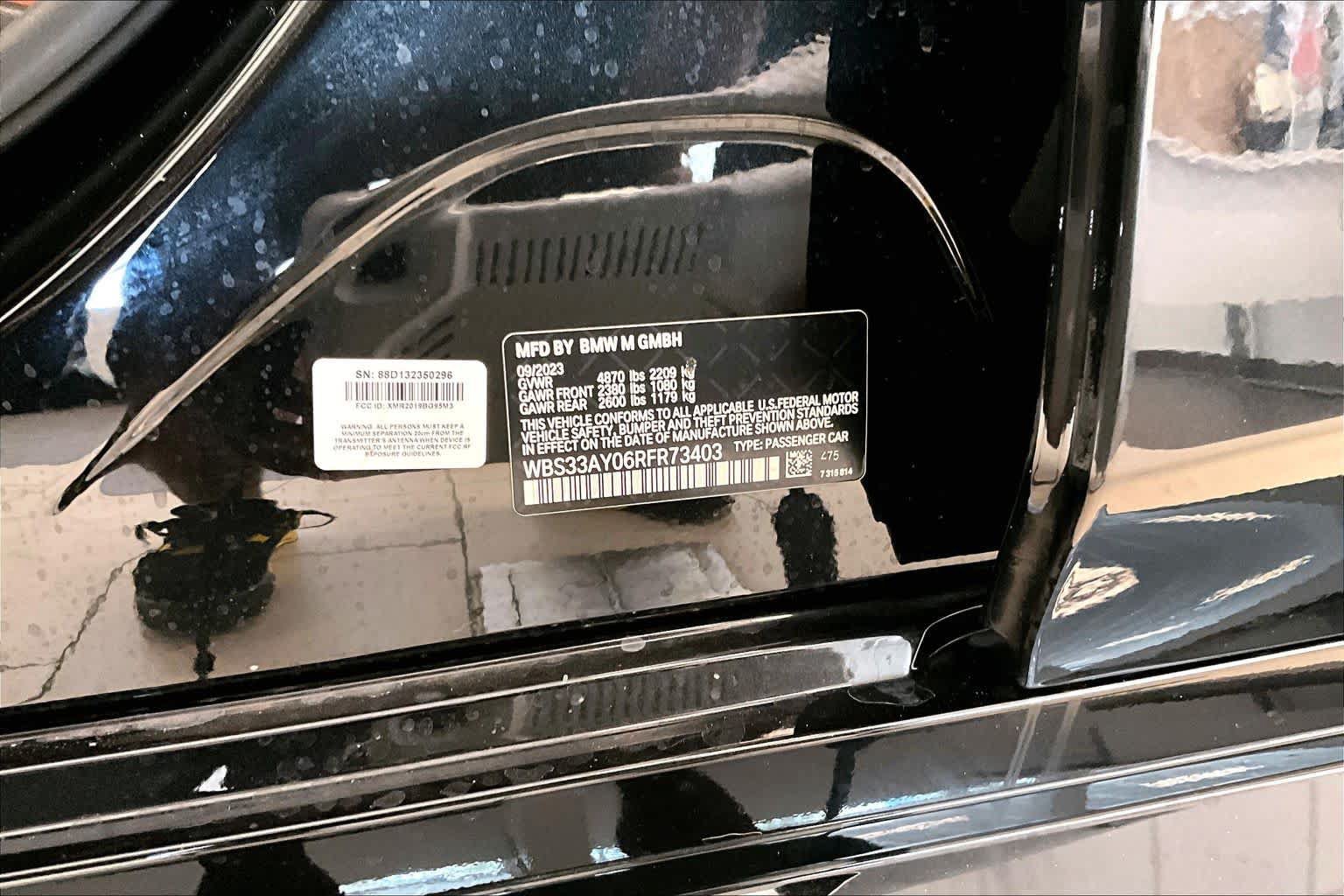 Used 2024 BMW M3 Competition RWD image 36