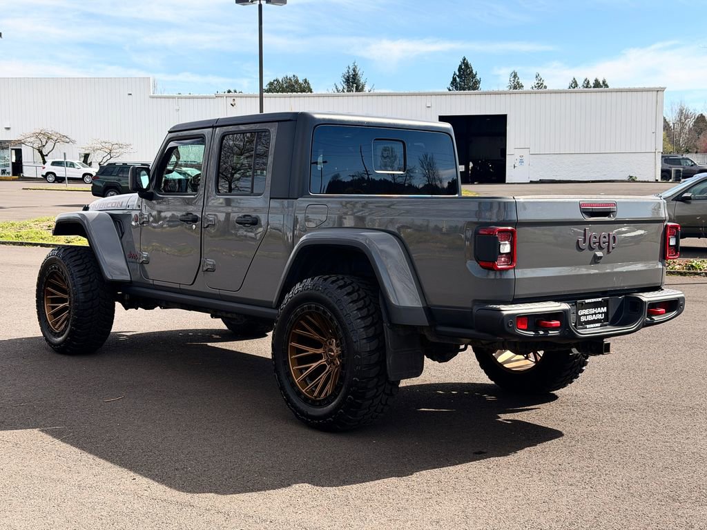 Used 2021 Jeep Gladiator Rubicon w/ Uconnect 4C Nav & Sound Group AWD/4WD image 6
