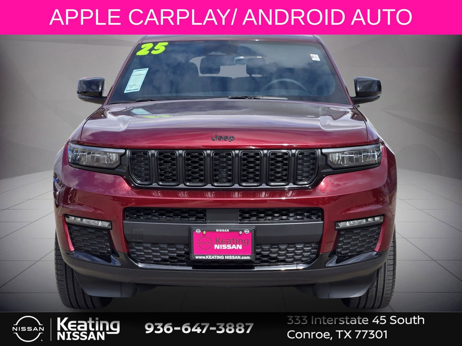 Used 2025 Jeep Grand Cherokee L Limited w/ Black Appearance Package image 9