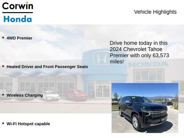 Used 2024 Chevrolet Tahoe Premier AWD/4WD image 6