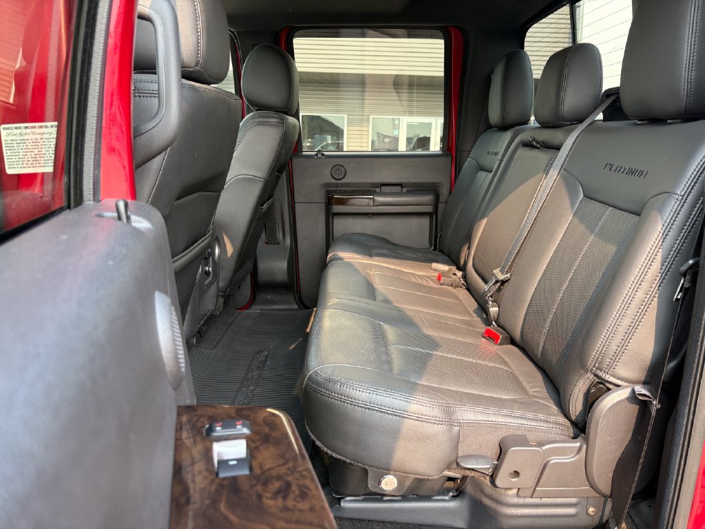 Used 2015 Ford F350 Platinum w/ Snow Plow Prep Package AWD/4WD image 12