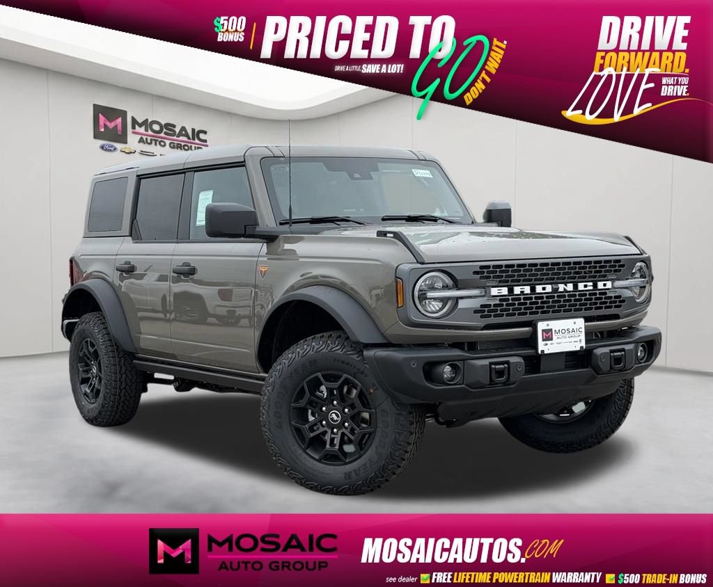New 2026 Ford Bronco Badlands AWD/4WD image 1
