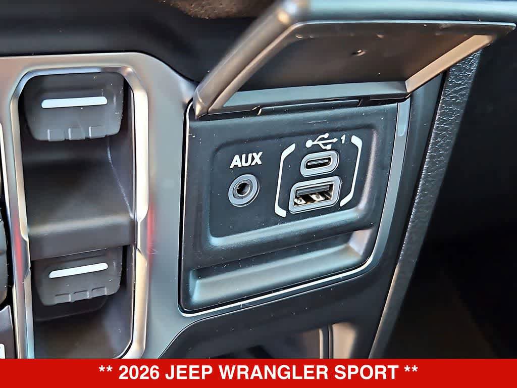 New 2026 Jeep Wrangler Unlimited Sport AWD/4WD image 30