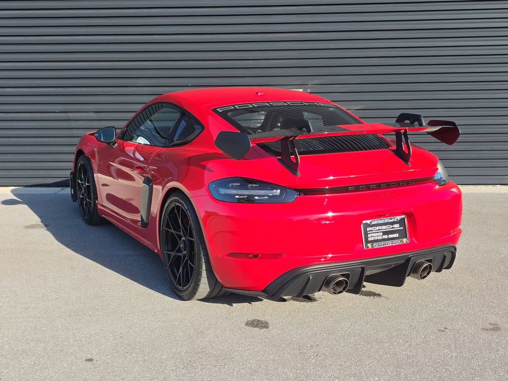 Certified 2025 Porsche 718 Cayman GT4 RS image 3