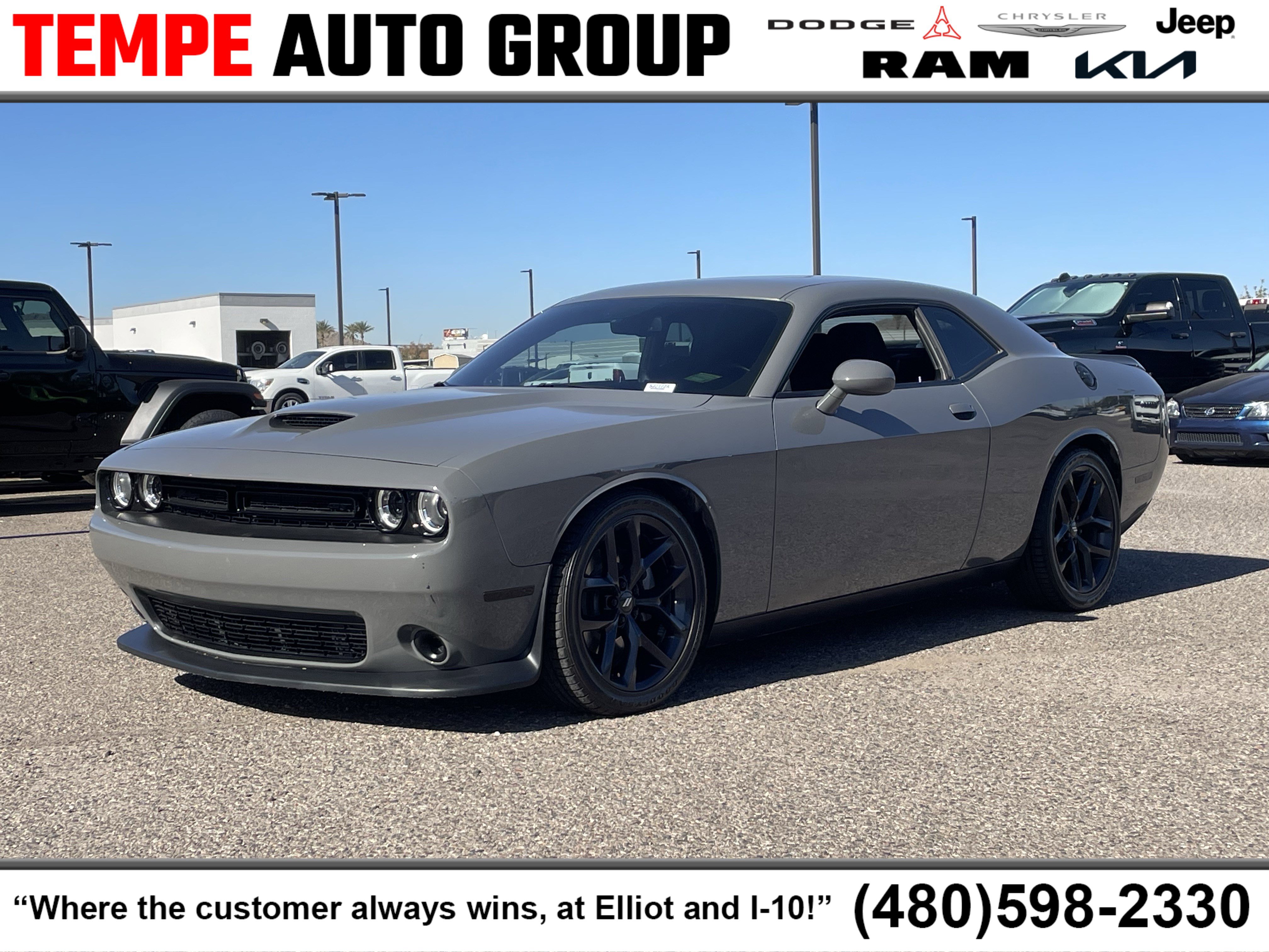 Certified 2023 Dodge Challenger GT w/ Blacktop Package