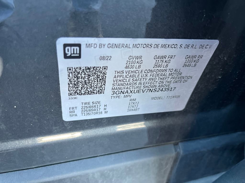 Used 2022 Chevrolet Equinox LT AWD/4WD image 33