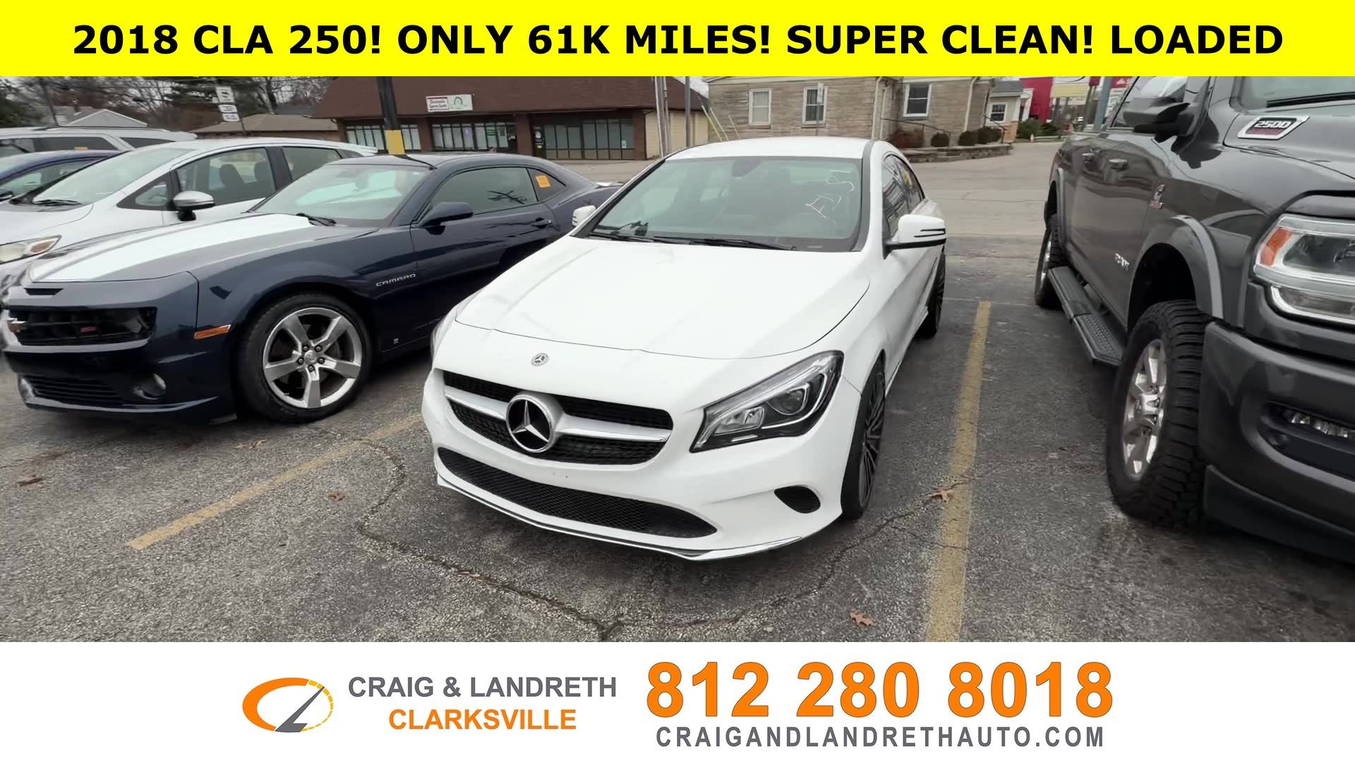 Used 2018 Mercedes-Benz CLA 250
