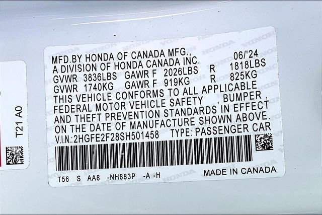 Used 2025 Honda Civic LX image 14