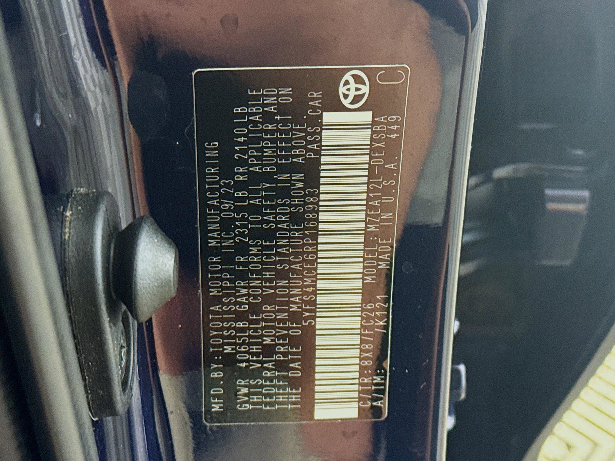 Used 2024 Toyota Corolla SE image 40