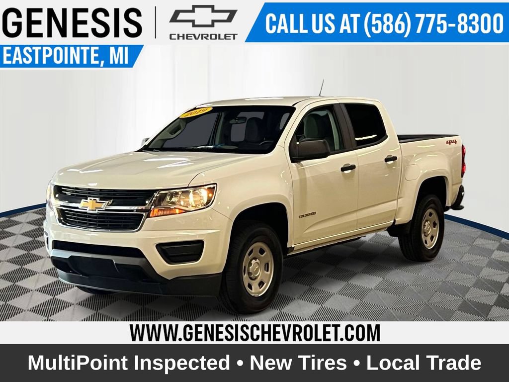 Certified 2019 Chevrolet Colorado W/T w/ WT Convenience Package AWD/4WD image 1