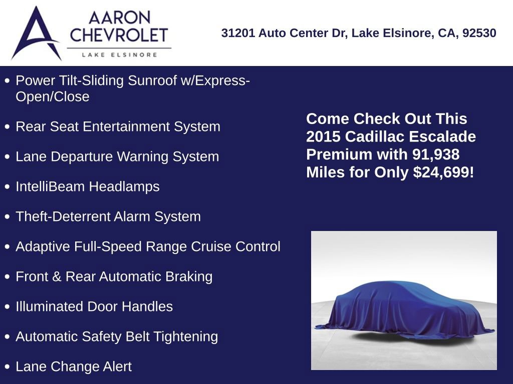 Used 2015 Cadillac Escalade Premium image 20