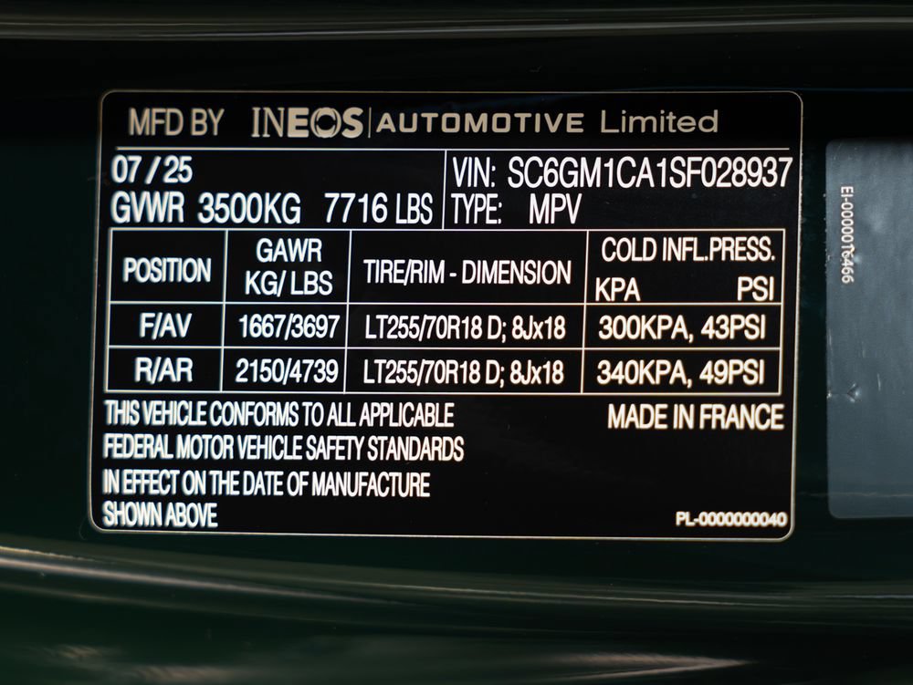Used 2025 INEOS Grenadier Station Wagon AWD/4WD image 23