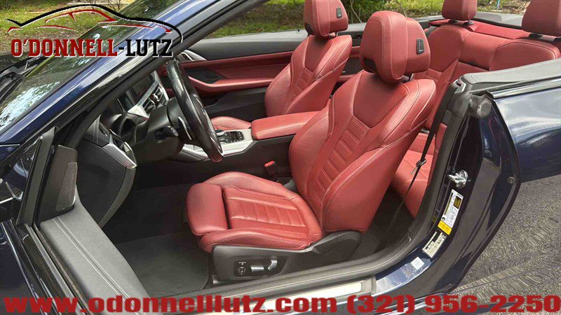 Used 2023 BMW 430i Convertible w/ M Sport Package RWD image 7