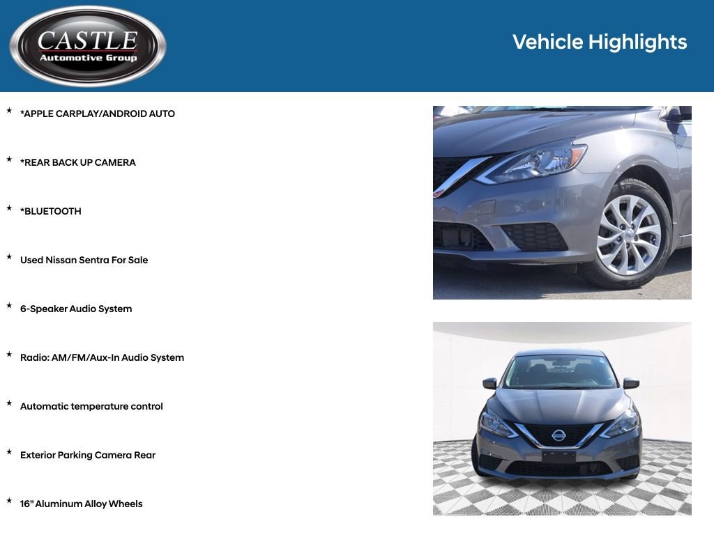 Used 2019 Nissan Sentra SV FWD image 3