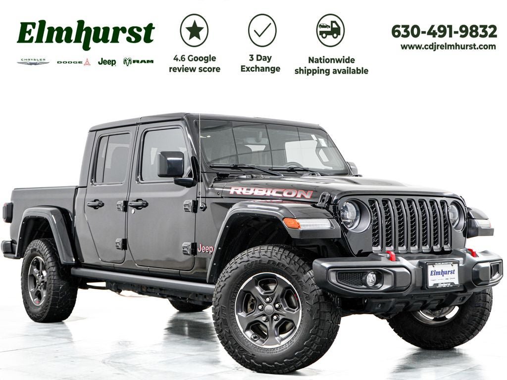 Used 2023 Jeep Gladiator Rubicon w/ LED Lighting Group AWD/4WD image 1
