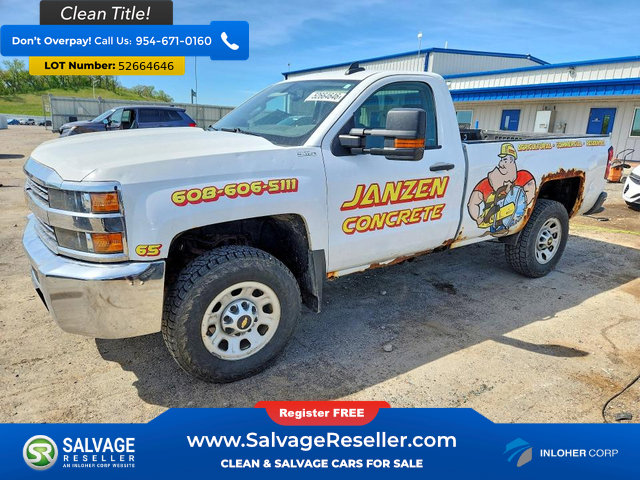 Used 2015 Chevrolet Silverado 3500 W/T w/ WT Convenience Package