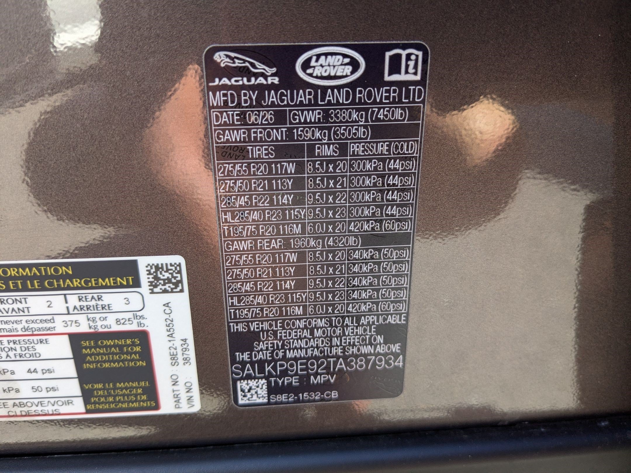 New 2026 Land Rover Range Rover SE AWD/4WD image 36