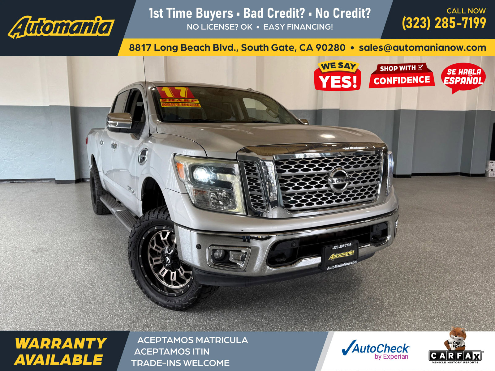 Used 2017 Nissan Titan SL