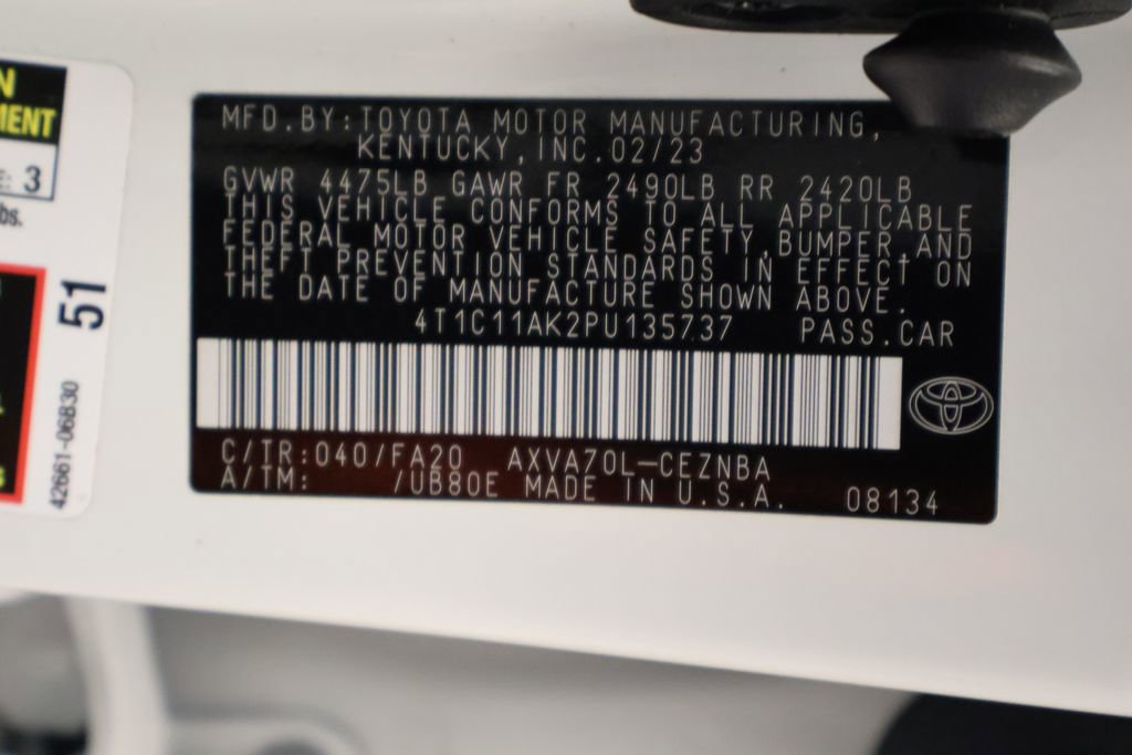 Certified 2023 Toyota Camry LE FWD image 17