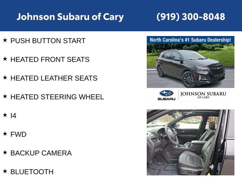 Used 2023 Chevrolet Equinox RS w/ RS Leather Package image 12