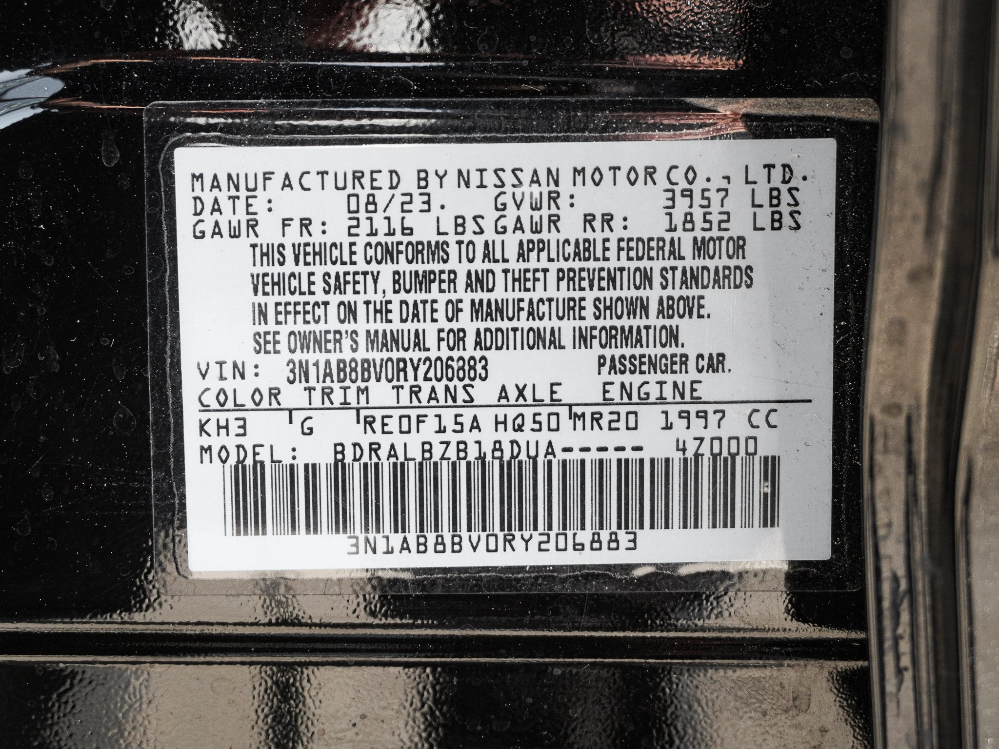 Used 2024 Nissan Sentra S FWD image 39