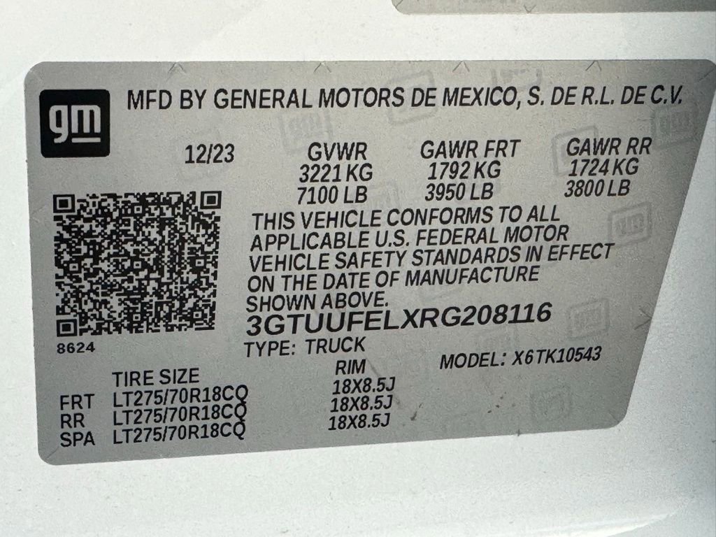 Used 2024 GMC Sierra 1500 AT4X image 43
