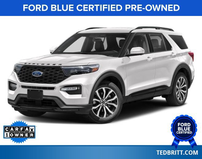 Used 2023 Ford Explorer ST-Line w/ Class IV Trailer Tow Package AWD/4WD image 1