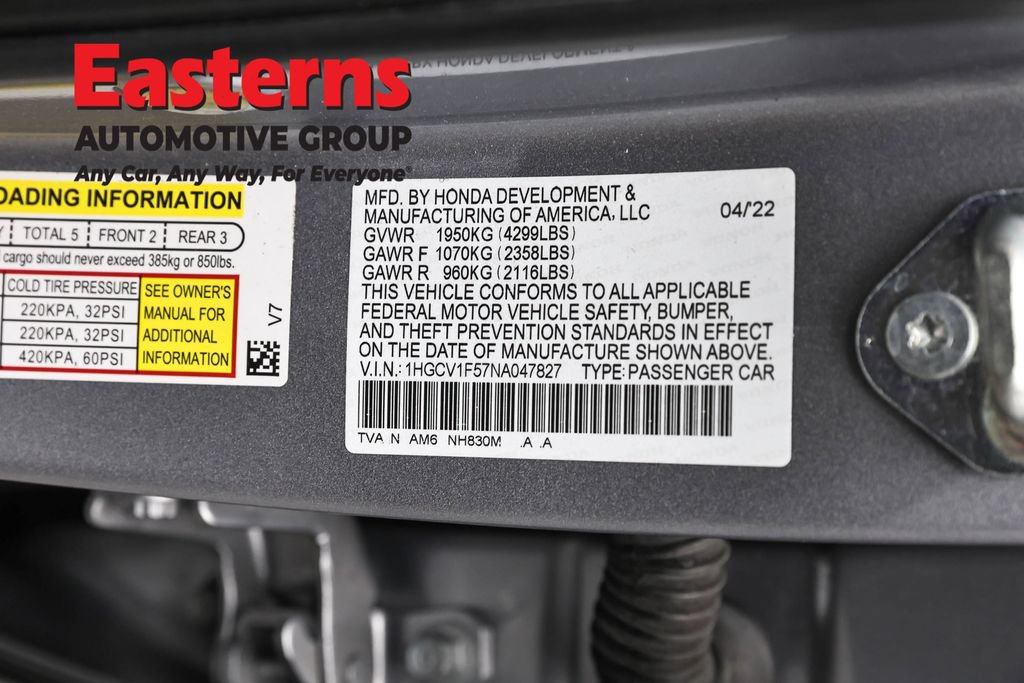 Used 2022 Honda Accord EX-L image 35