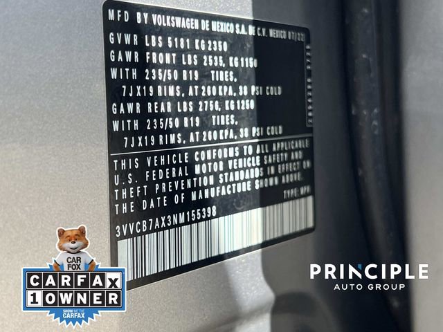 Certified 2022 Volkswagen Tiguan SE R-Line image 35