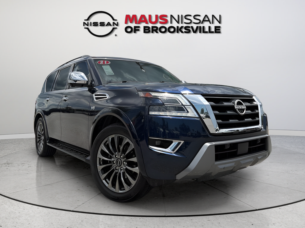 Used 2021 Nissan Armada Platinum RWD image 1