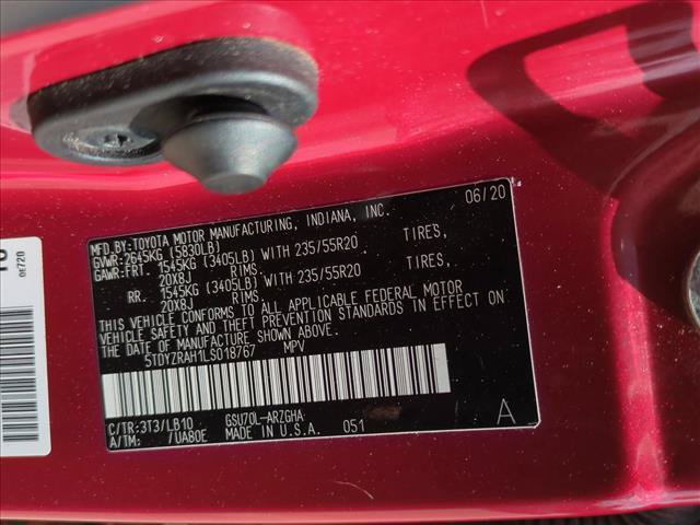 Certified 2020 Toyota Highlander Limited FWD image 15