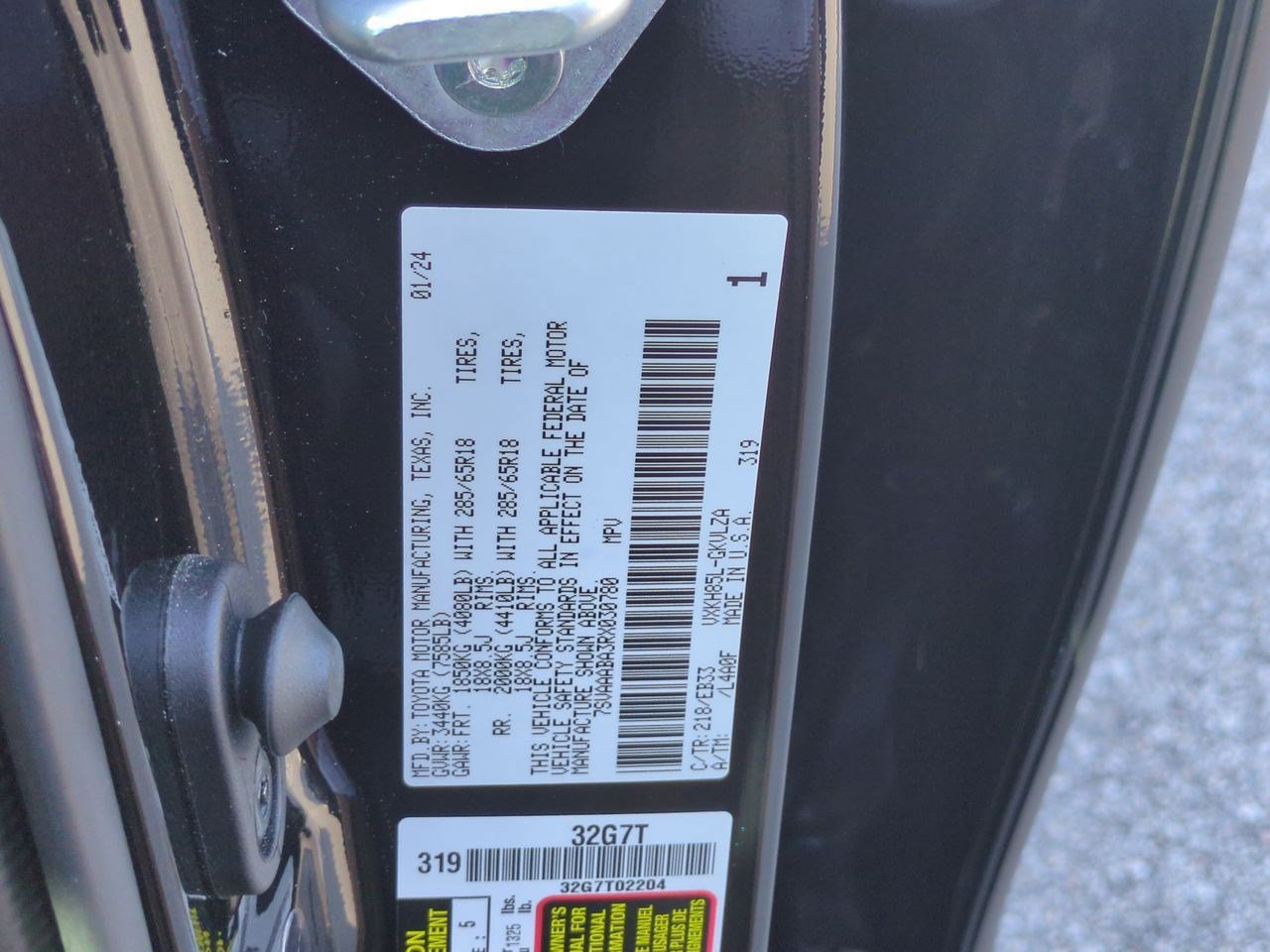 Used 2024 Toyota Sequoia TRD Pro AWD/4WD image 47