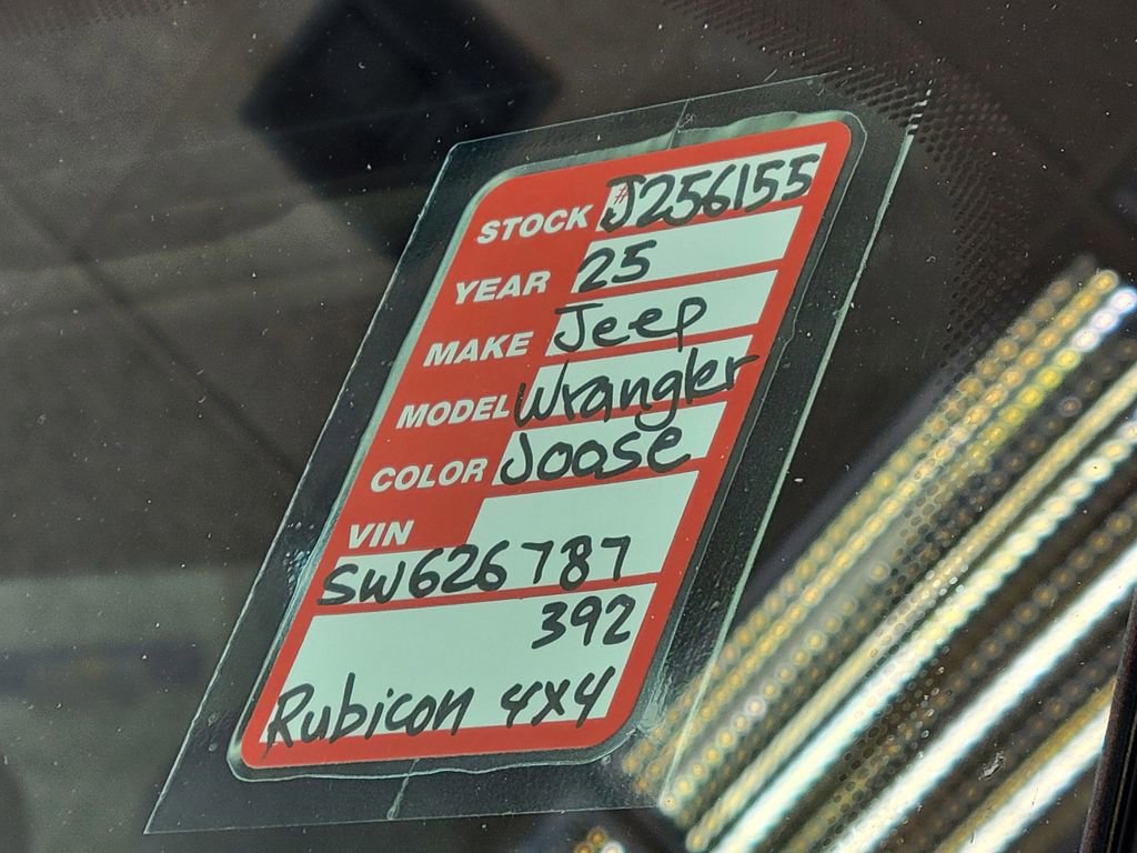 New 2025 Jeep Wrangler Rubicon 392 image 26