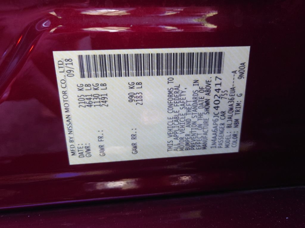 Used 2018 Nissan Maxima 3.5 S FWD image 30