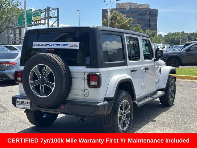 Certified 2023 Jeep Wrangler Unlimited Sahara AWD/4WD image 3