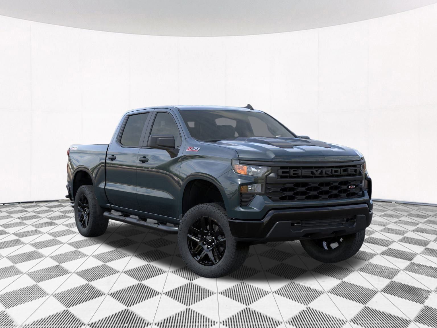 New 2026 Chevrolet Silverado 1500 Custom Trail Boss w/ Turbomax Blackout Package AWD/4WD image 14