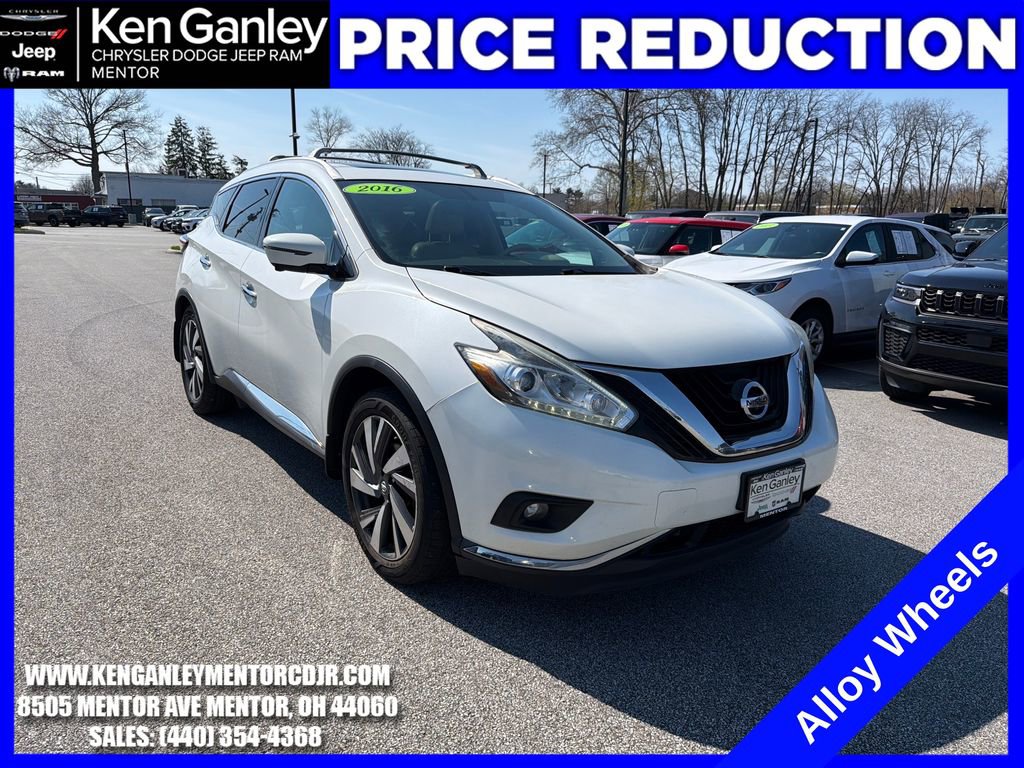 Used 2016 Nissan Murano Platinum w/ Platinum Technology Package