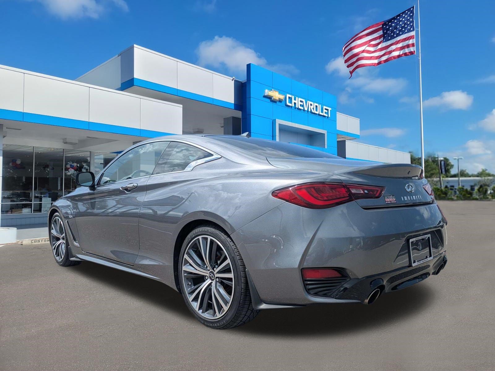 Used 2020 INFINITI Q60 3.0t Luxe RWD image 5