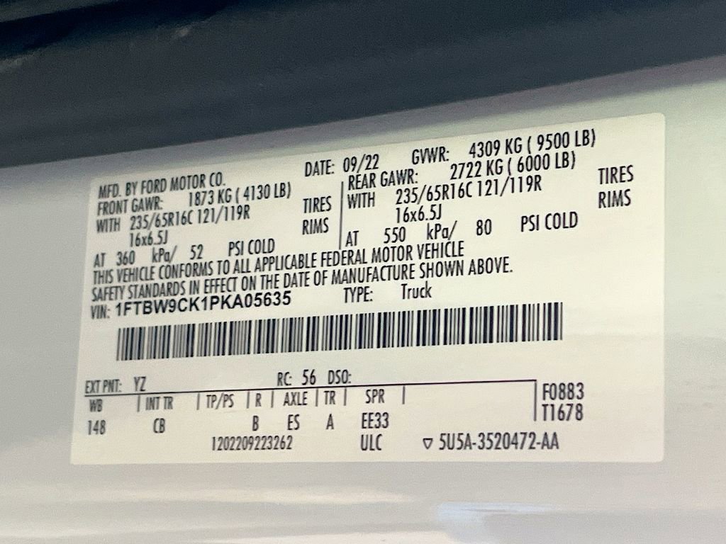 Used 2023 Ford E-Transit Medium Roof RWD image 30