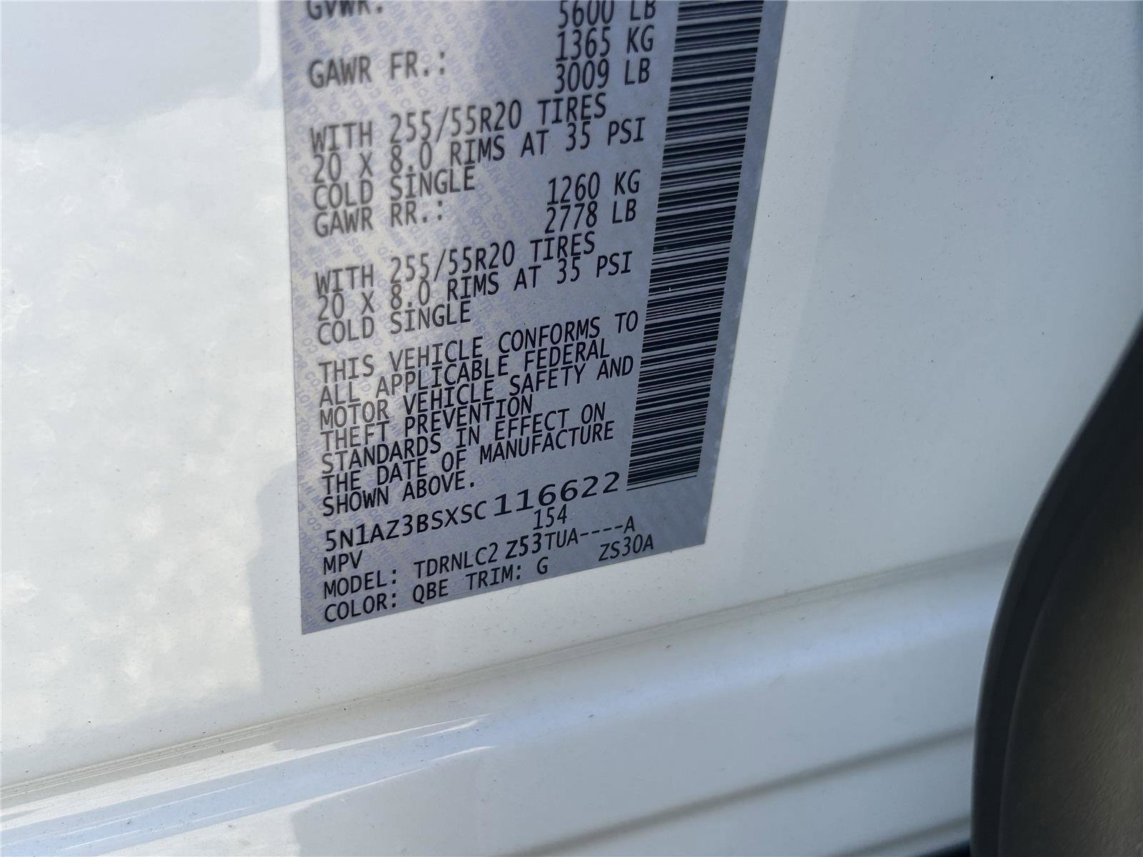 New 2025 Nissan Murano SV image 34