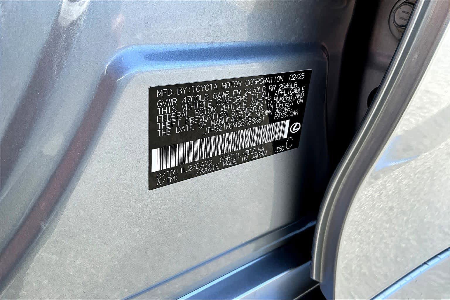 Certified 2025 Lexus IS 350 F Sport w/ Accessory Package image 35