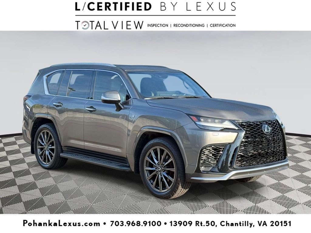 Used 2023 Lexus LX 600 F Sport w/ Accessory Package (Z1) AWD/4WD image 1