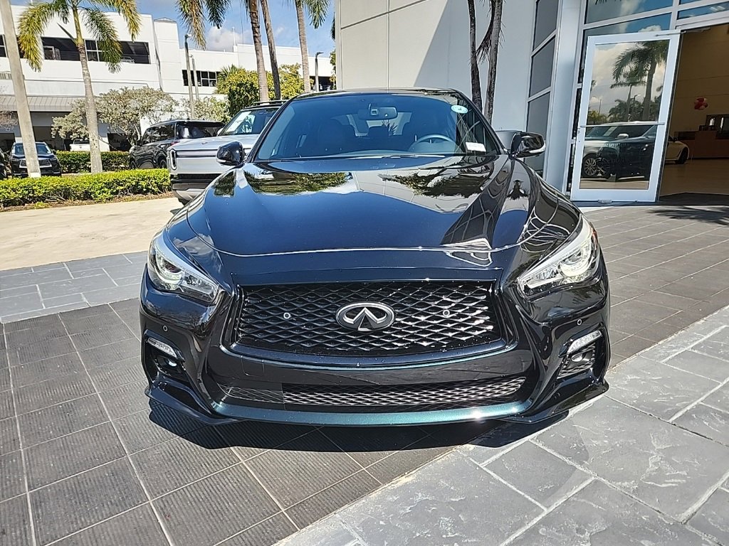 Used 2023 INFINITI Q50 Red Sport 400 w/ Black Opal Edition image 17