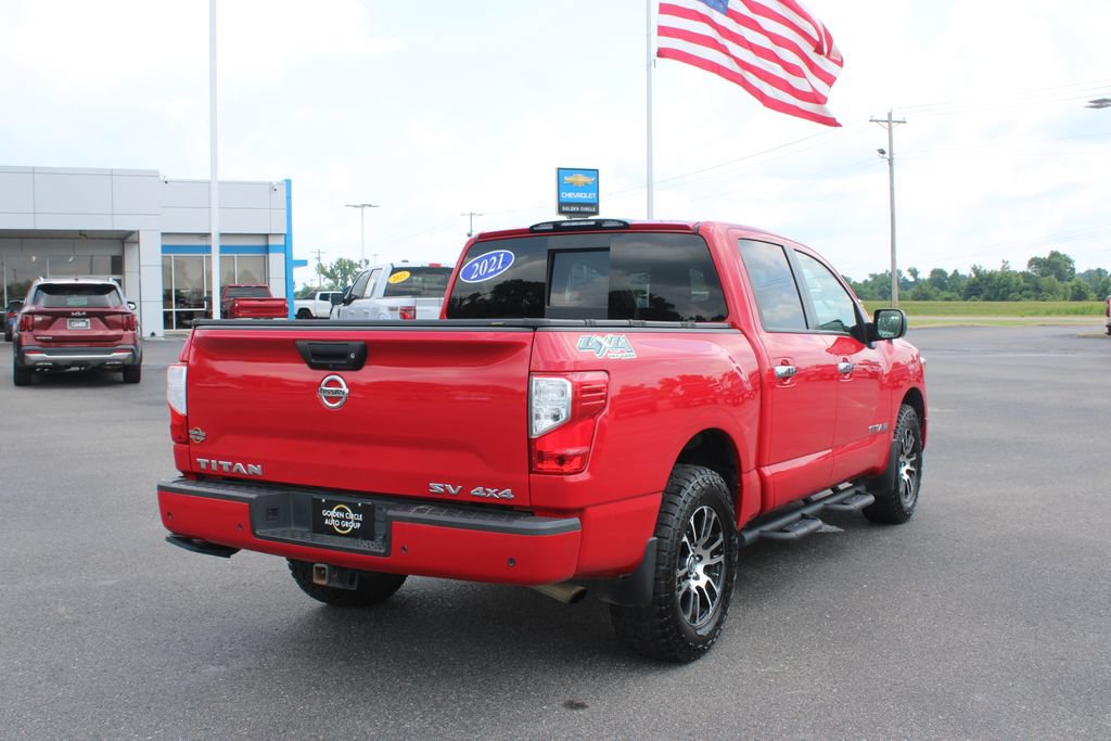 Used 2021 Nissan Titan SV w/ SV Convenience Package AWD/4WD image 9