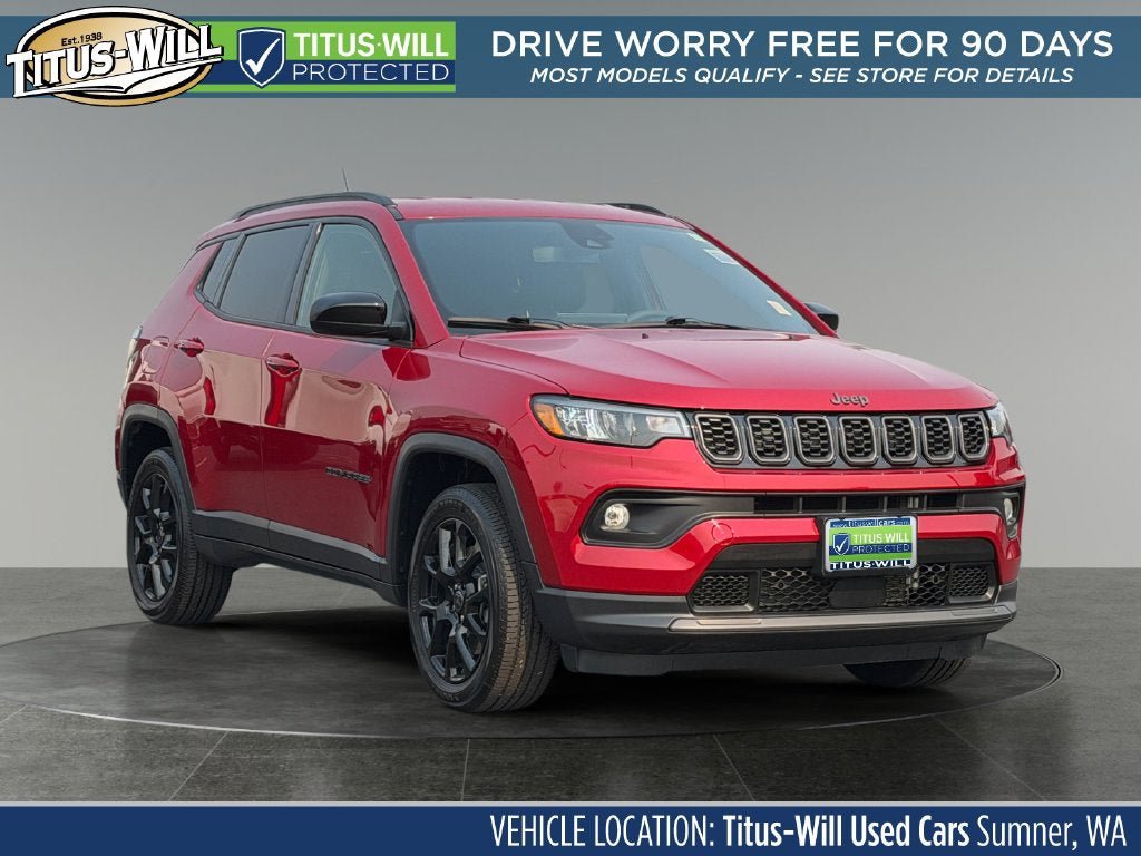 Used 2025 Jeep Compass Latitude w/ Altitude Special Edition AWD/4WD image 1